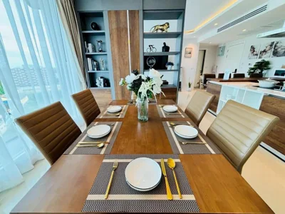 2BR 4Beds Luxury Condo Pool & Fitness – Foto 11