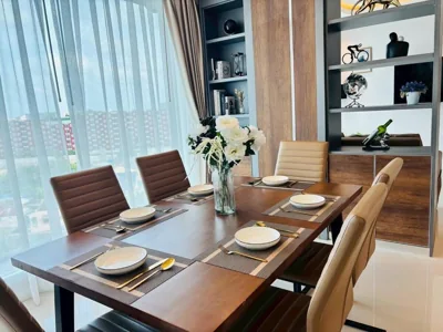 2BR 4Beds Luxury Condo Pool & Fitness – Foto 12