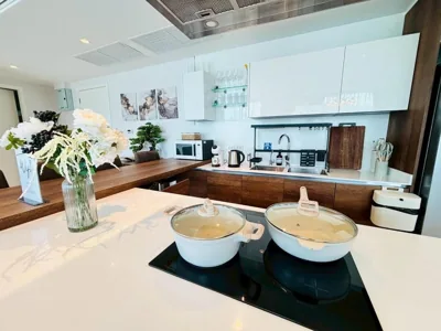 2BR 4Beds Luxury Condo Pool & Fitness – Foto 15